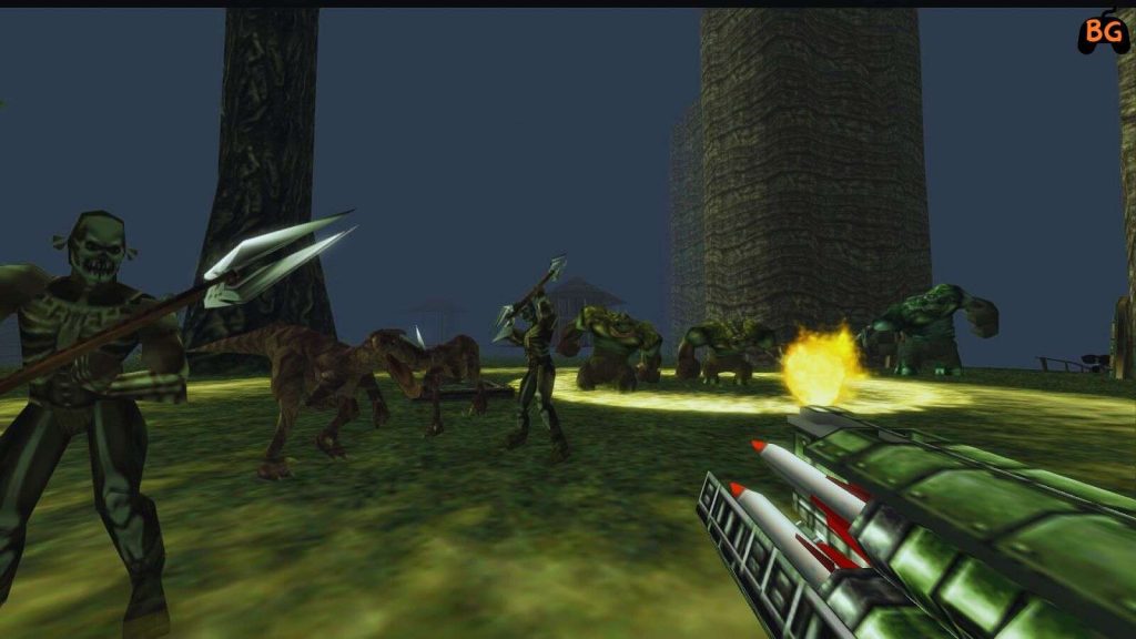 حرب الغابات Turok لعبة كاملة